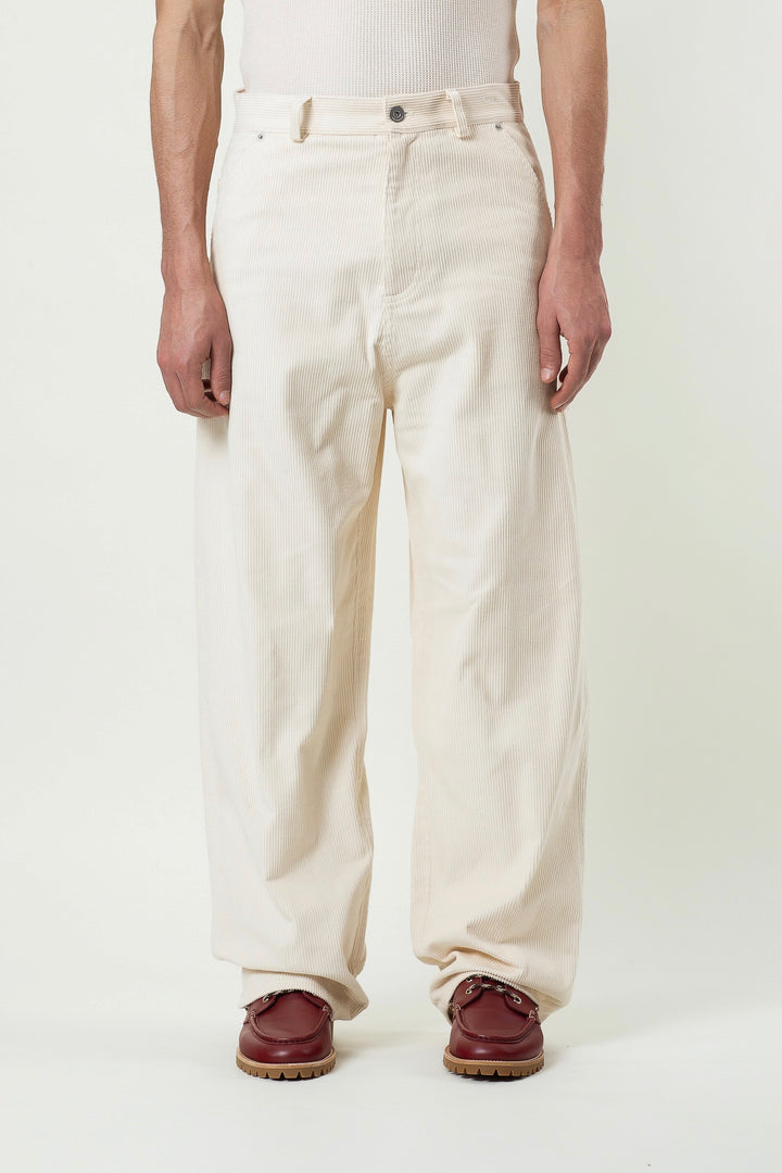 Le Pantalon Baggy Velours
