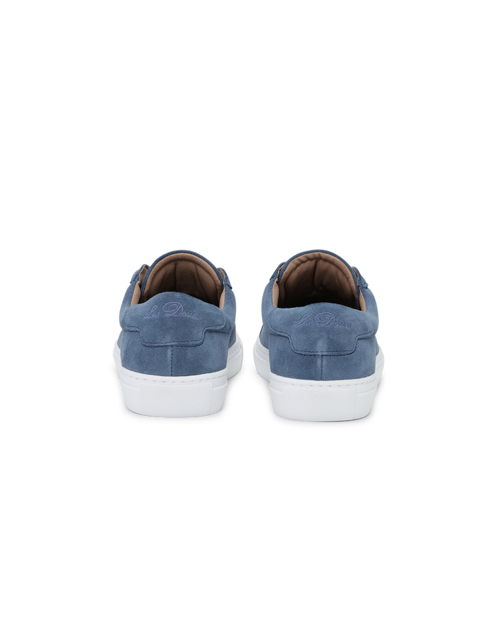 LES DEUX Theodor Suede Sneaker Dark Denim Blue - Dale