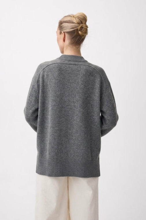 Dive Regular Sweater Grey Camo