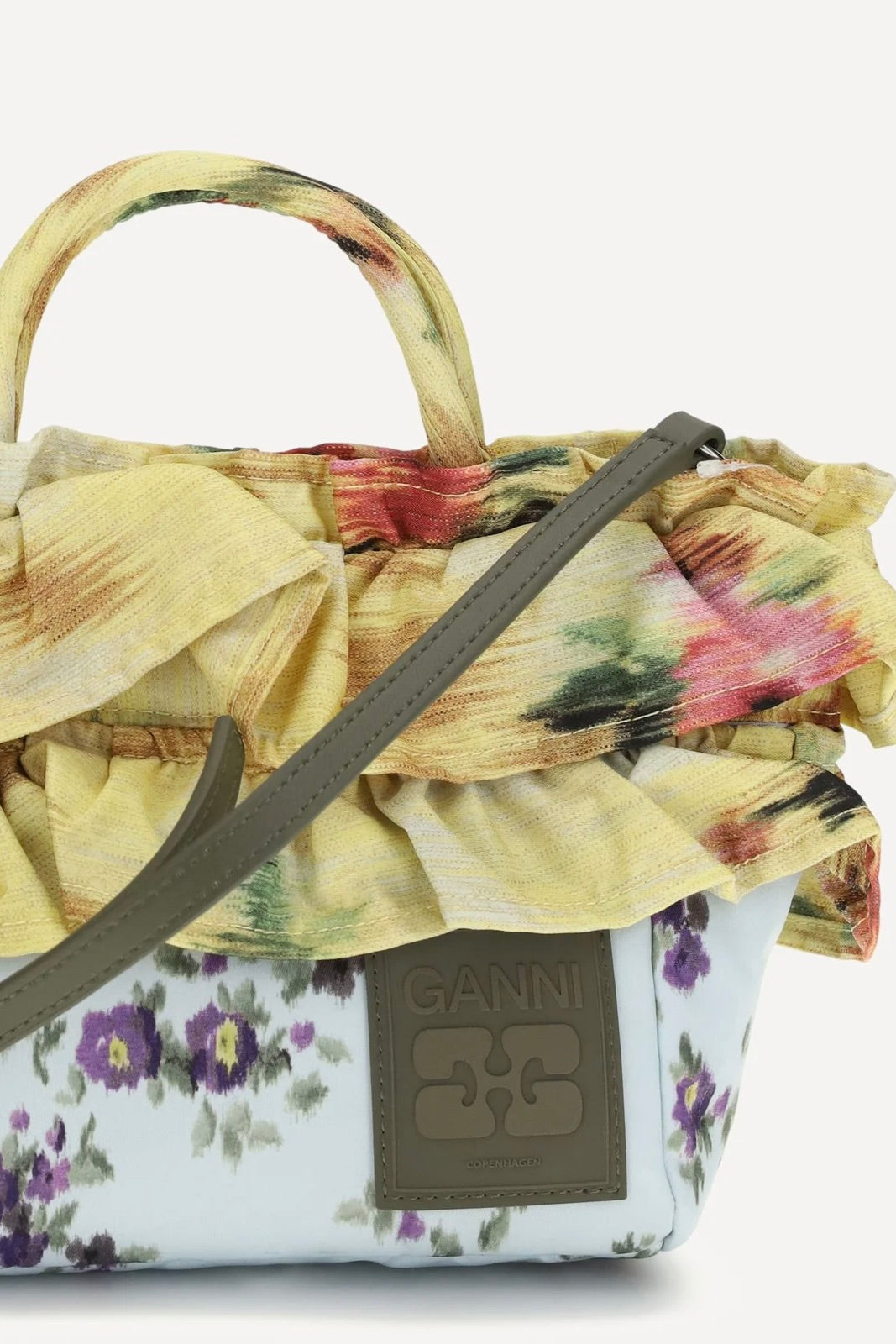 Mini Shopper Ruffle Print