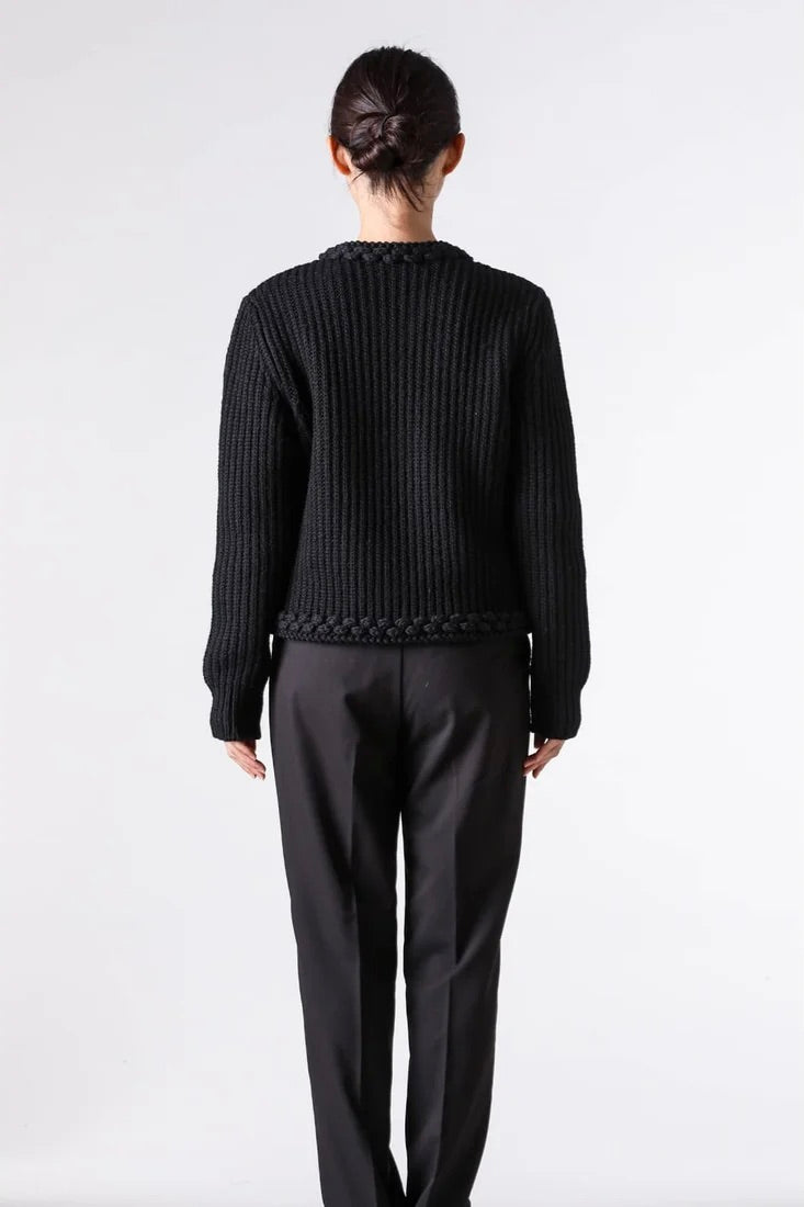 Hybrid Cardigan Black
