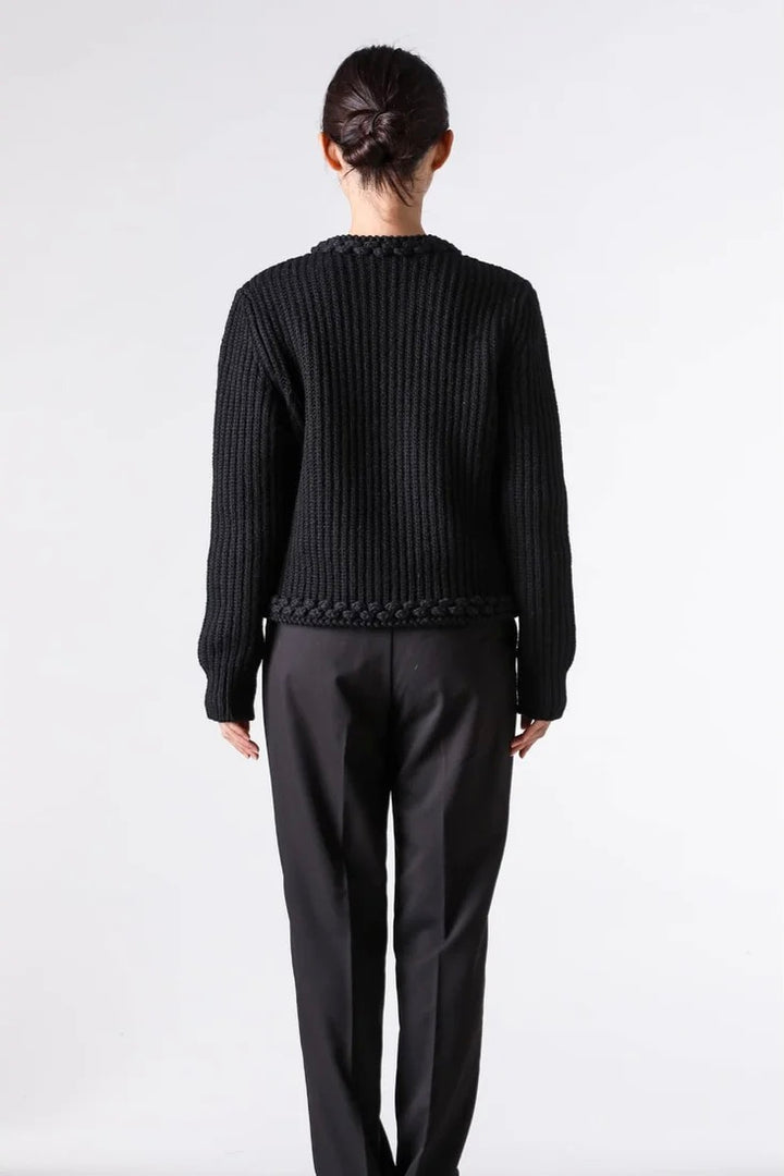 Hybrid Cardigan Black