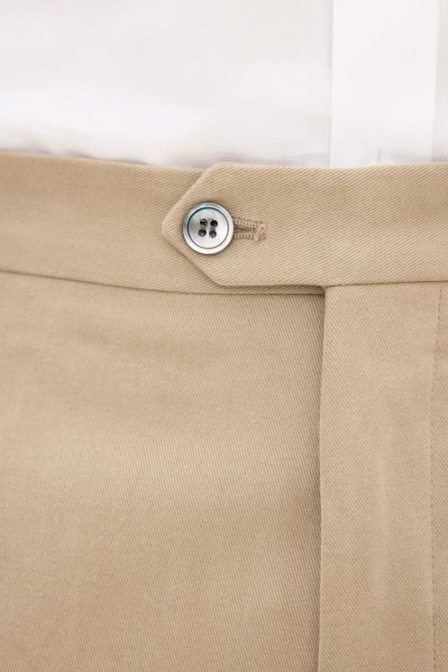 Dandy Side Adjuster Trousers Dusty Beige
