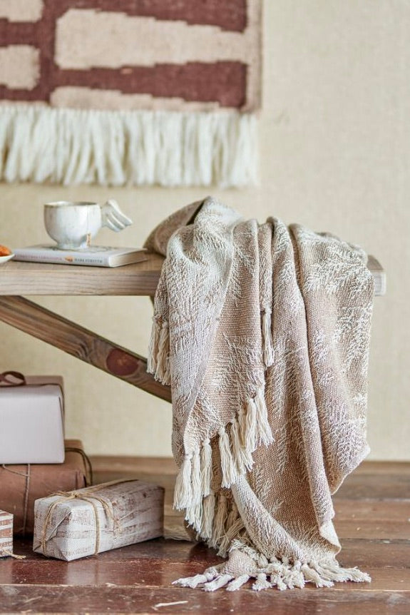 Gabriela Throw Brown