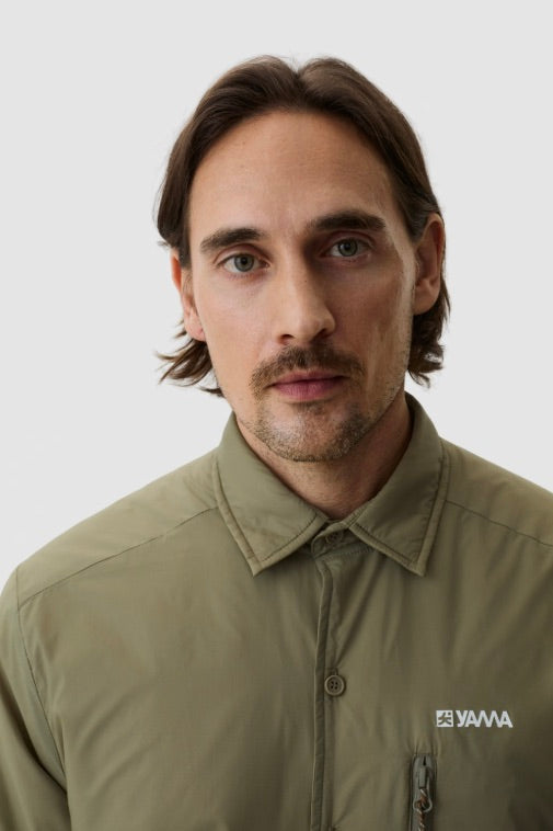 Gradient Tech Shirt Moss Green