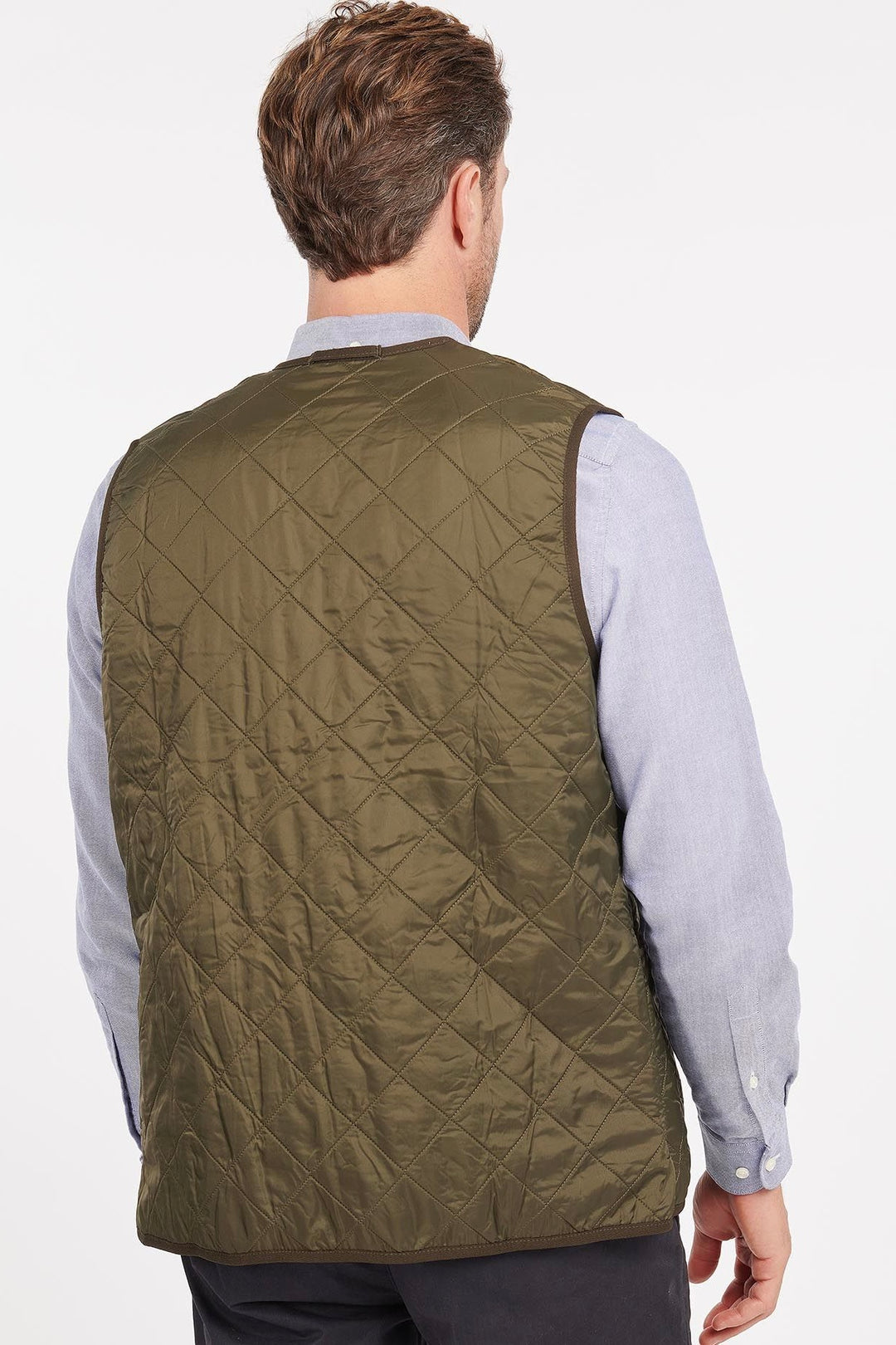 Polarquilt Waistcoat Zip Olive