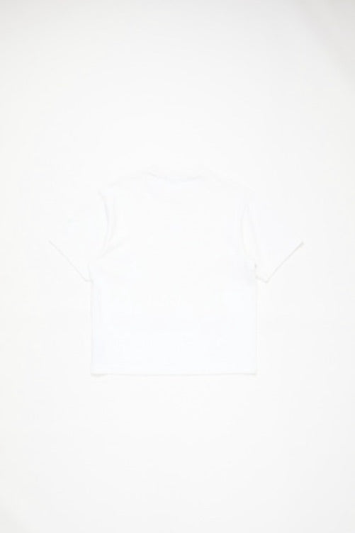 T-Shirt Stamp Logo Relaxed Fit Optic White