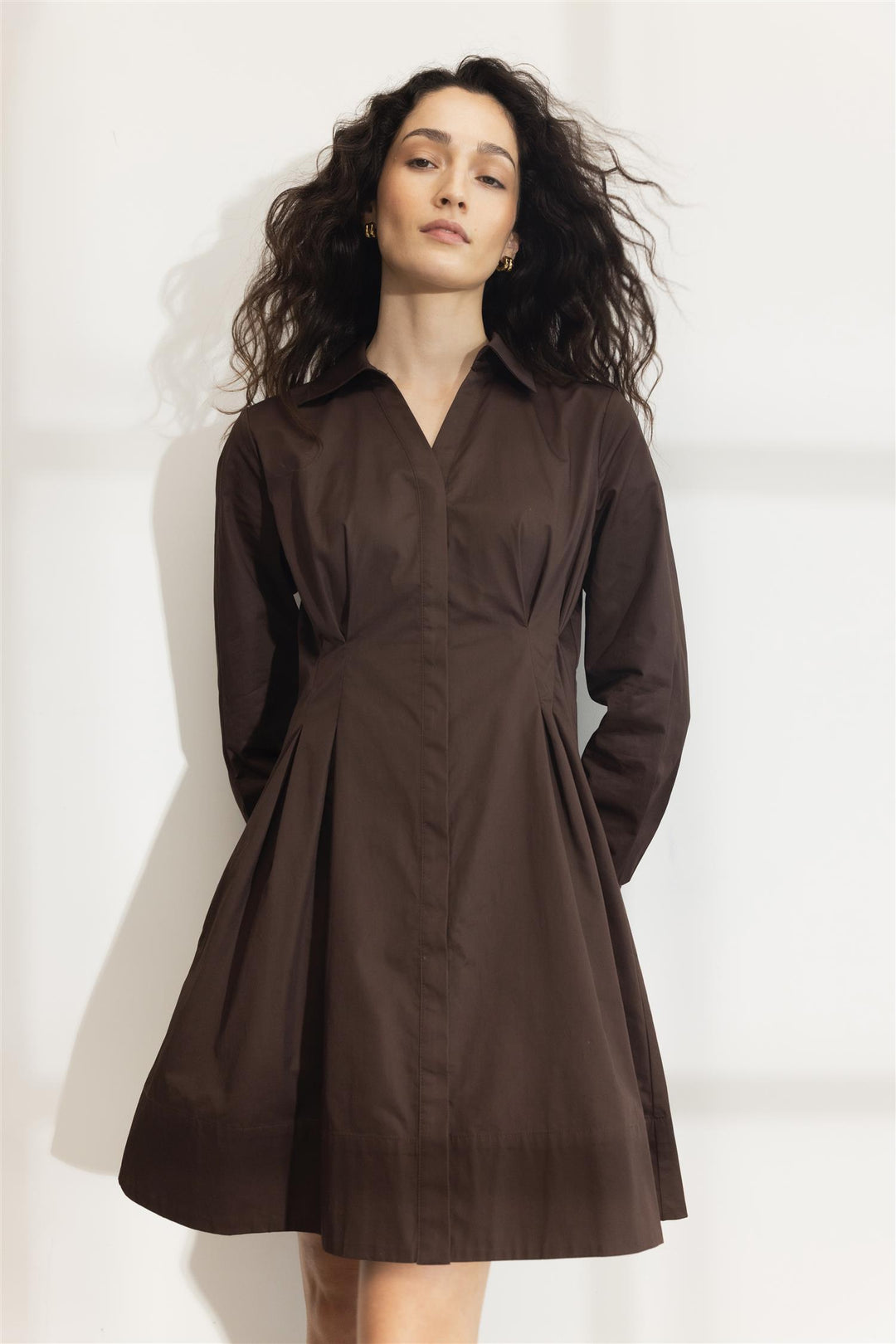 Emira Dress Brown
