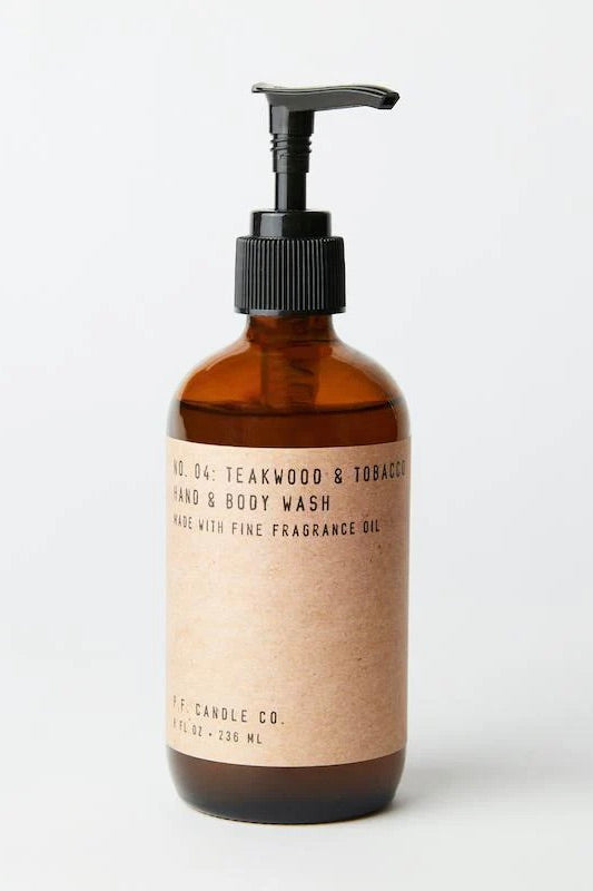 No. 04 Teakwood & Tobacco Hand & Body Wash