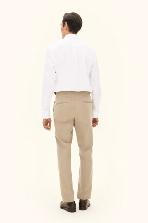 Dandy Side Adjuster Trousers Dusty Beige