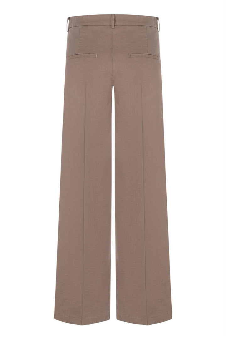 CAMBIO Mira Linen Pant Arabica - Dale