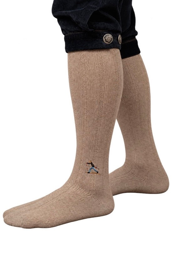 JACOB COHEN Knickers Socks Apres Ski Dark Beige - Dale