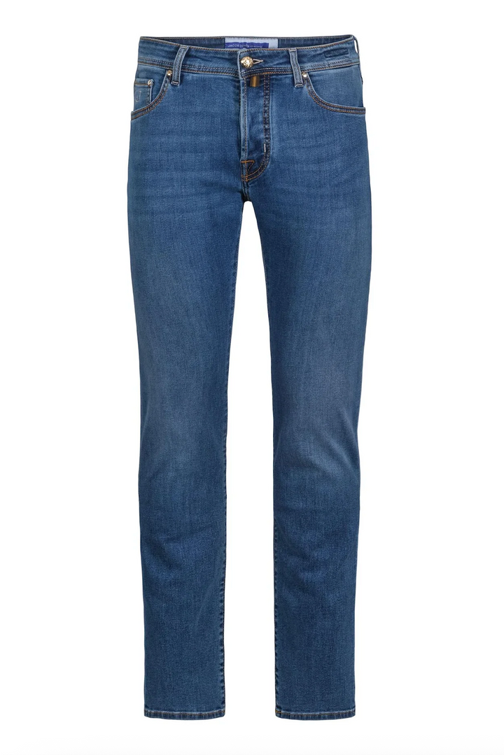 Nick 5 pkt Slim Fit Pants Medium Blue