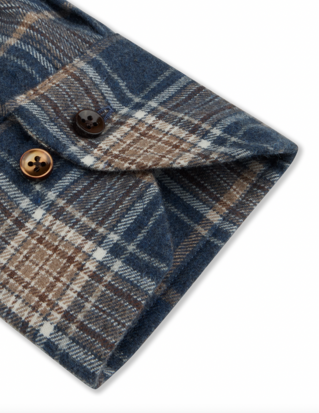 Regular, C26 RC Cuff Dark Blue Check