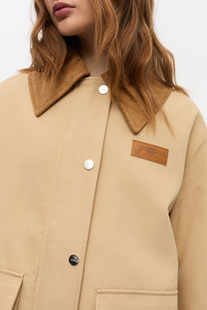 Twill Midi Jacket