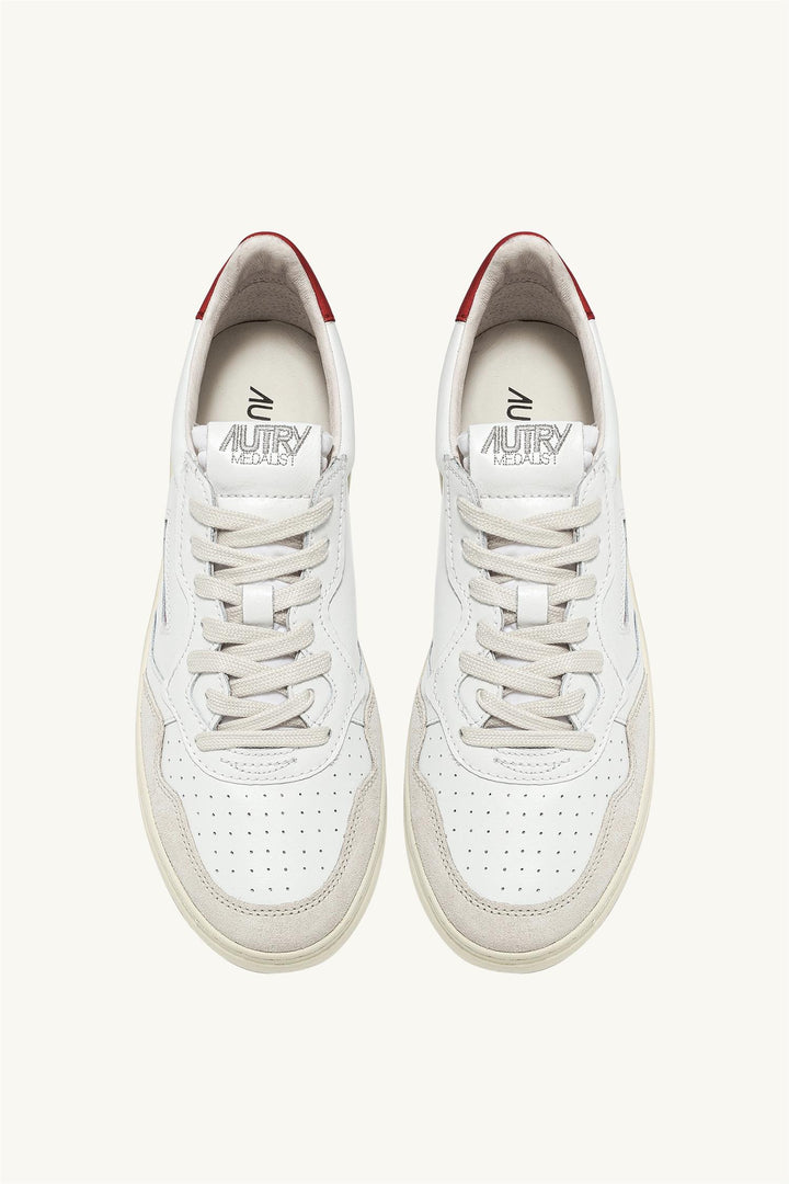 AUTRY Medalist Low Women White/Red - Dale