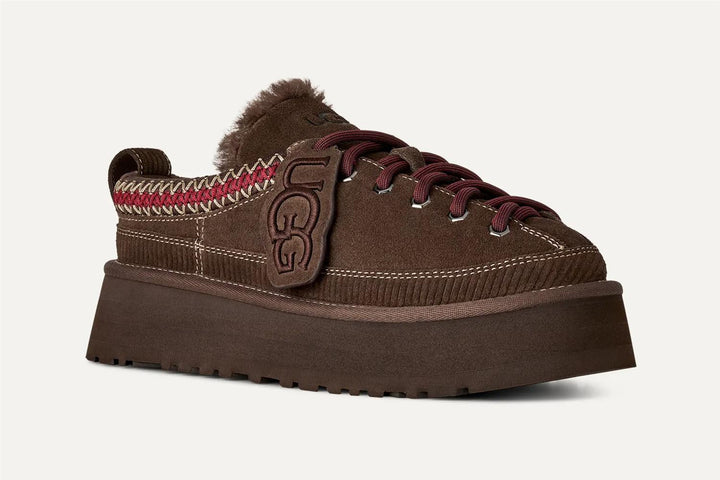 W Heritage Lace-Up Slipper Burnt Cedar