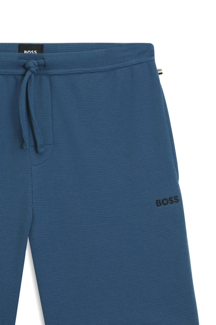 Waffle Shorts Open Blue