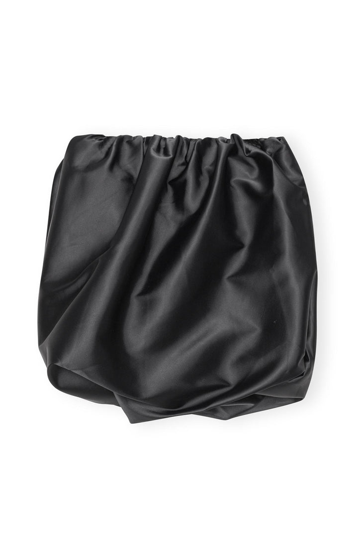 Double Satin Mini Skirt