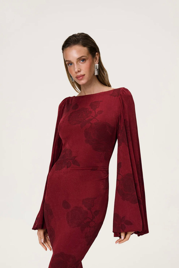 Rennes Maxi Dress Burnt Sienna