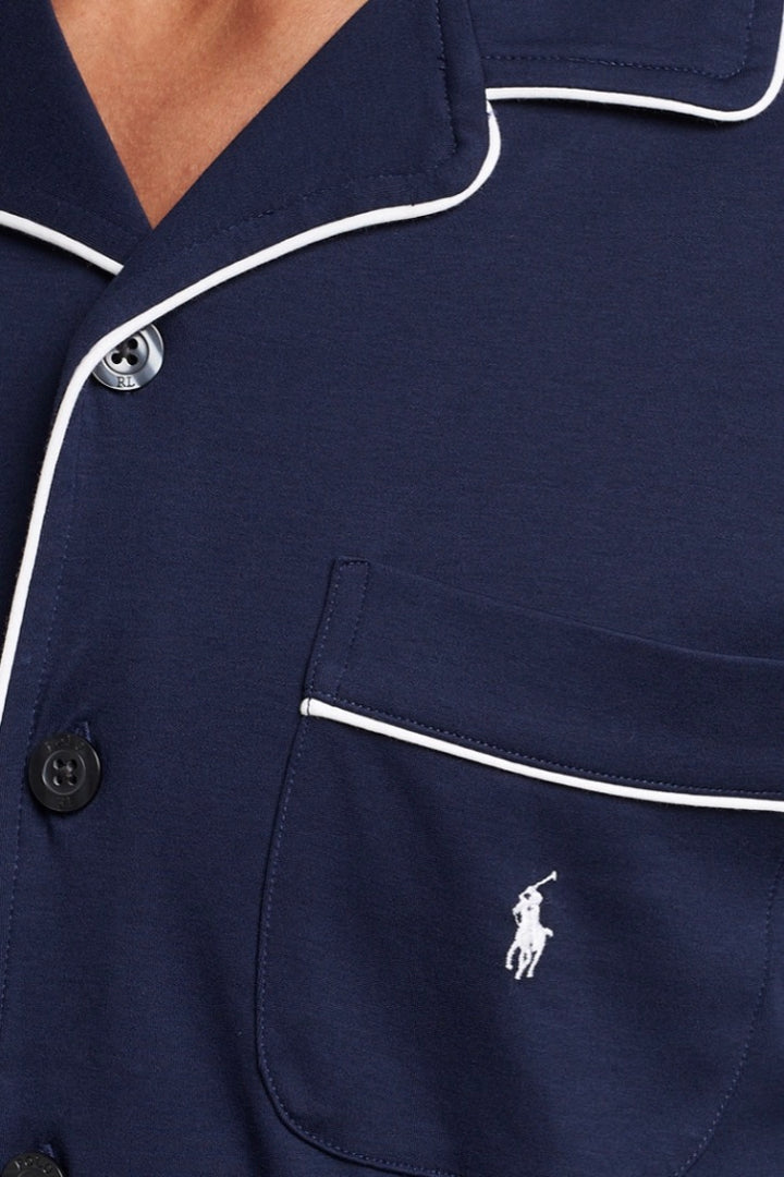 Cotton Pyjama Set Cruise Navy