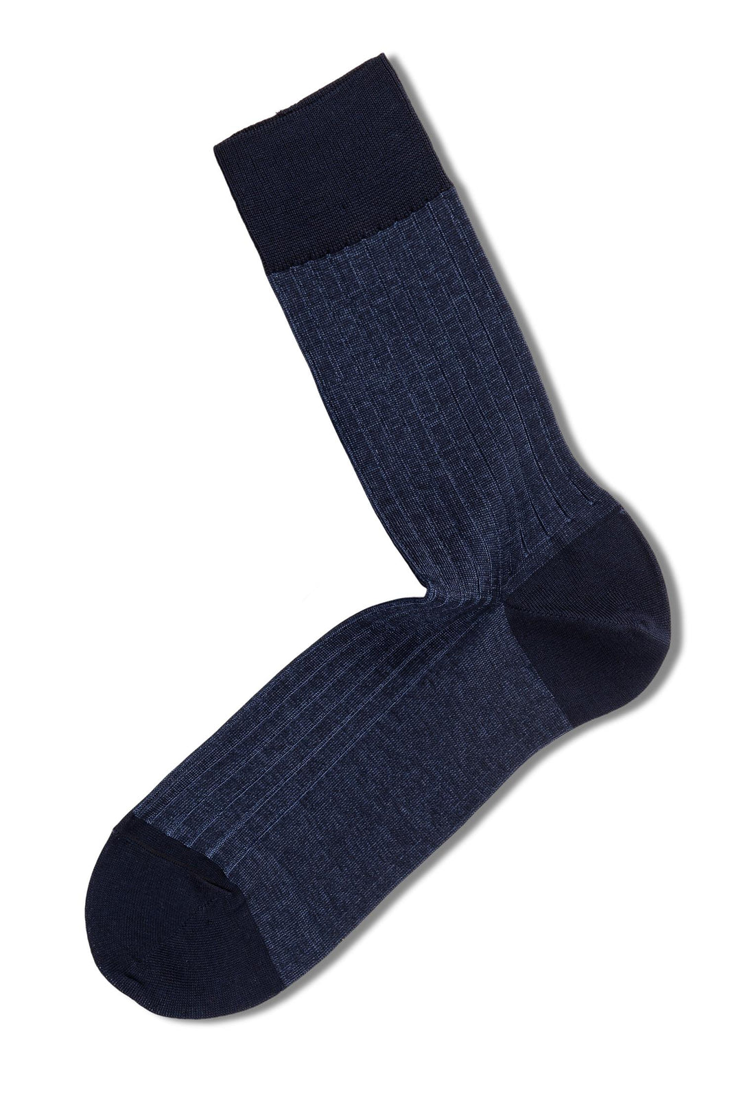 Eton Merc.Cotton Rib Bi-Colour DK Blue/Blue 41-45