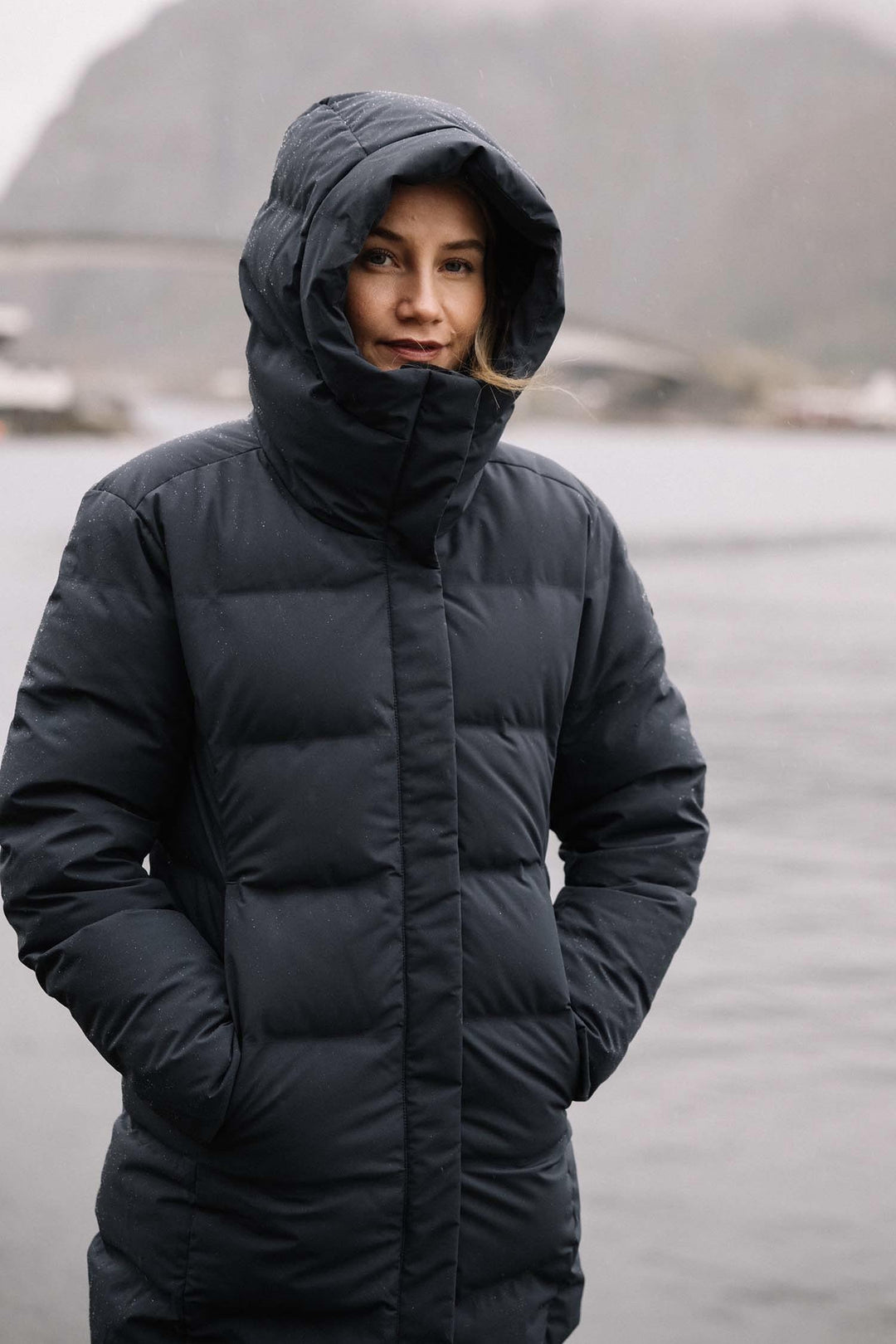 Noon II Down Coat Midnight Blue