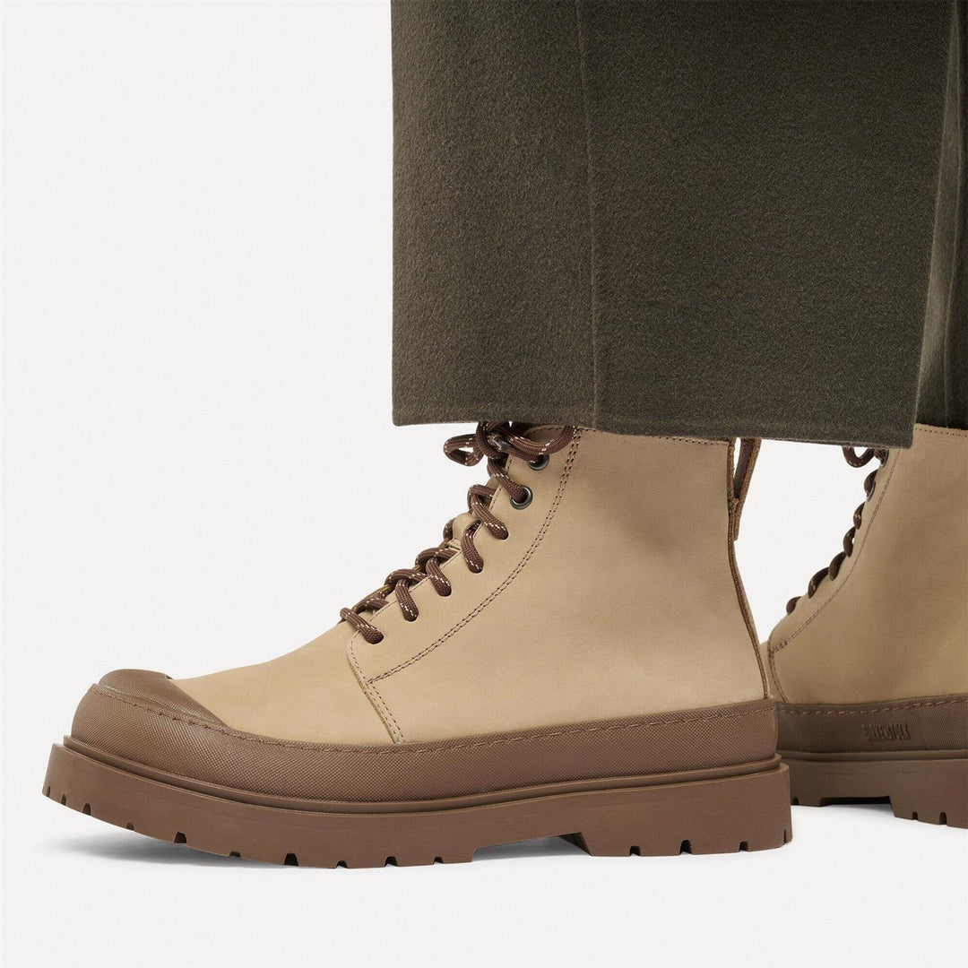 Prescott Natural Leather Oiled Tabacco Brown