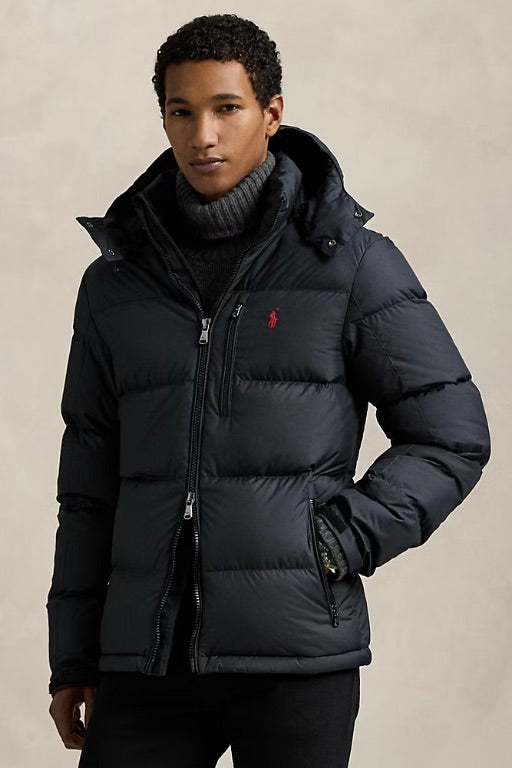 The Gorham Down Jacket Polo Black