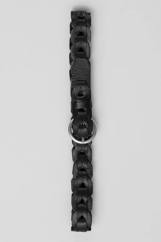 Braibe Belt Black Silver