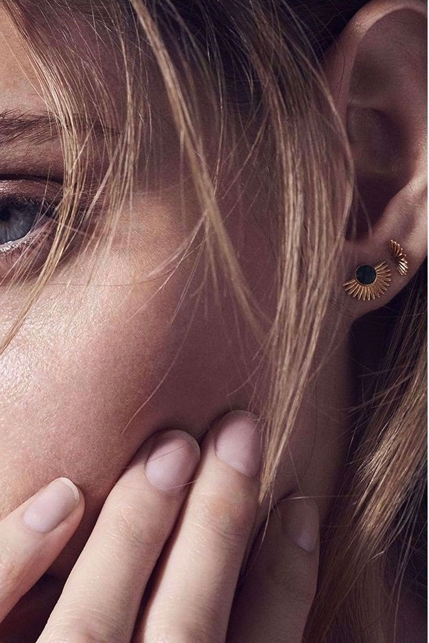Sunrise Studs Gold
