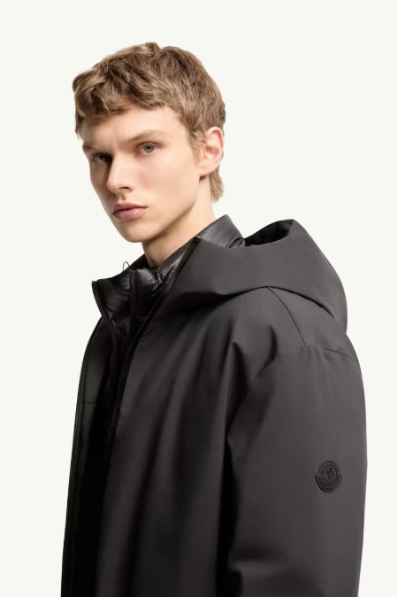 Trelatete Hooded Down Jacket Black