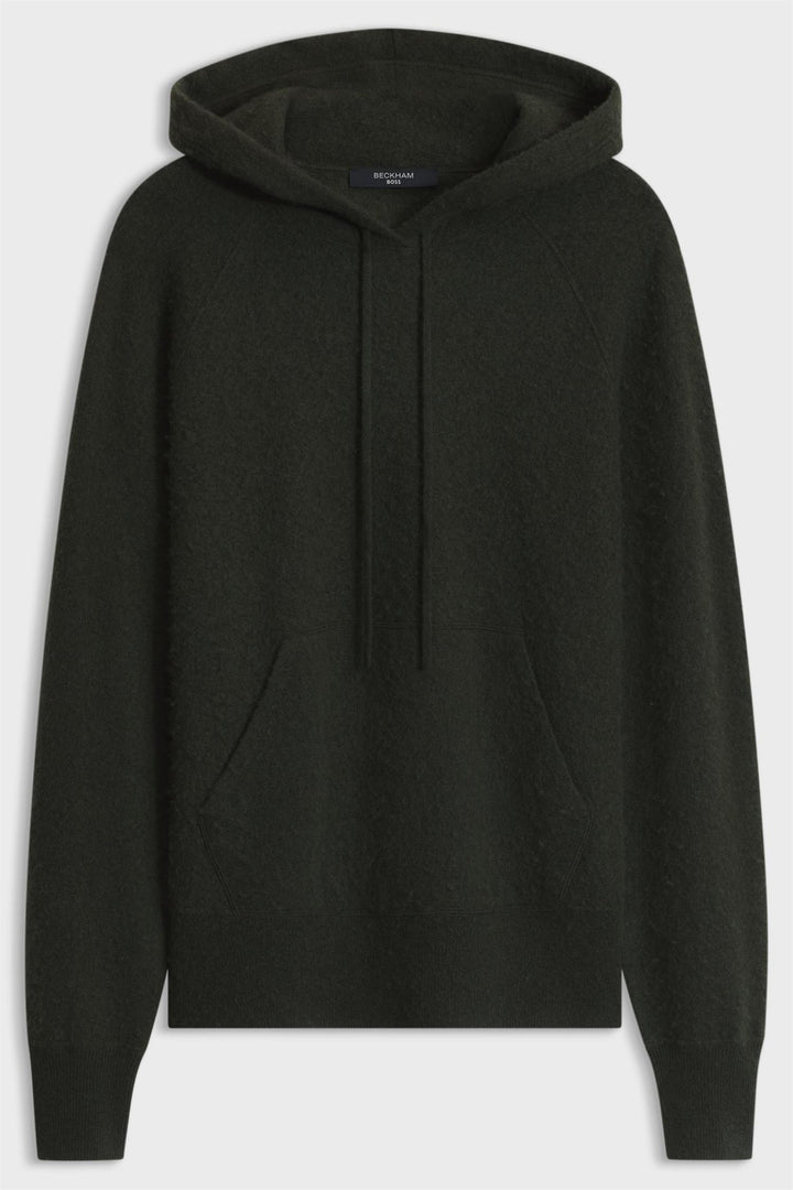 Beckham Florito_DB Knit Hoodie Dark Green
