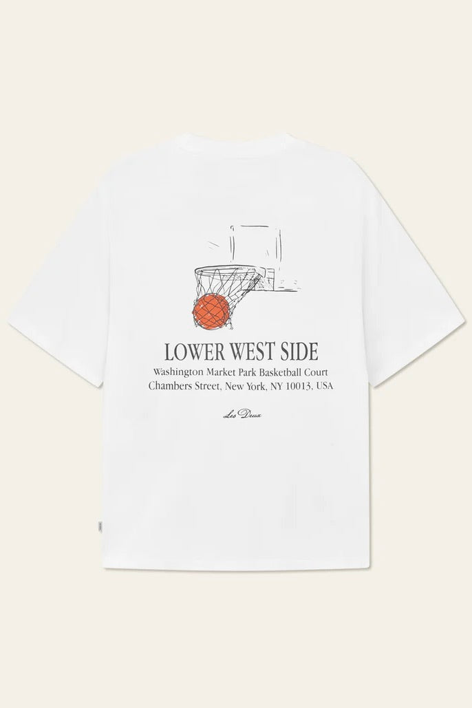 LES DEUX West Side T-Shirt White - Dale