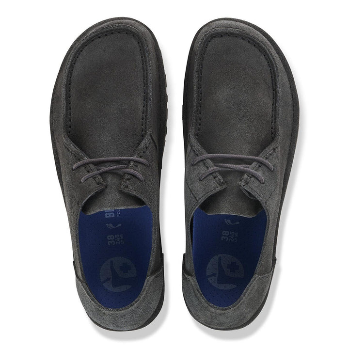 Utti Lace Suede Leather Herre Charcoal