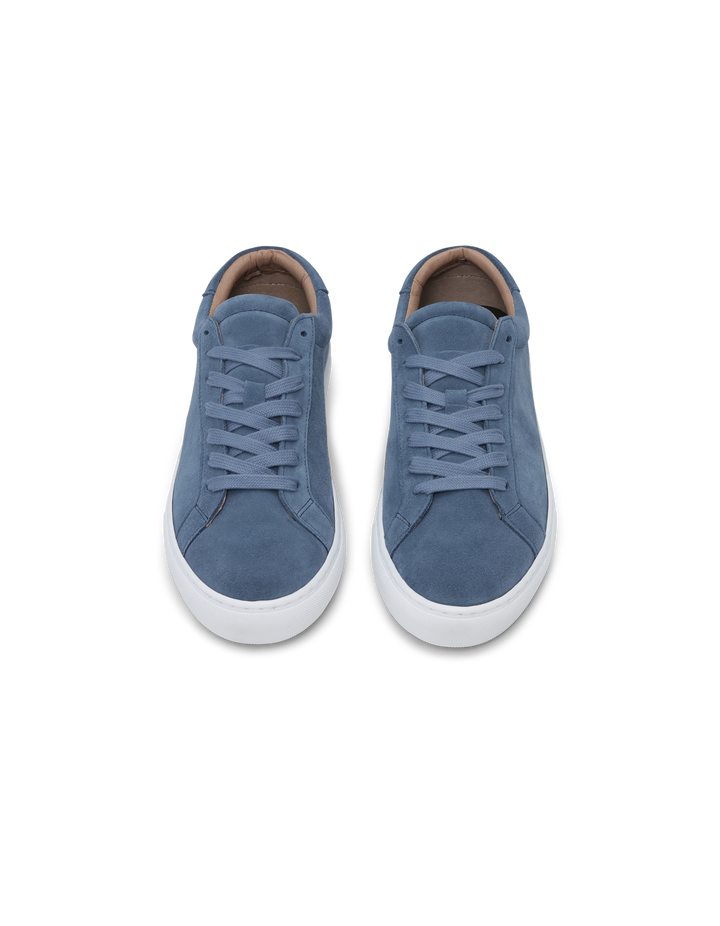 LES DEUX Theodor Suede Sneaker Dark Denim Blue - Dale