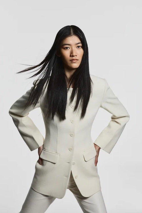 Blair Blazer Cream