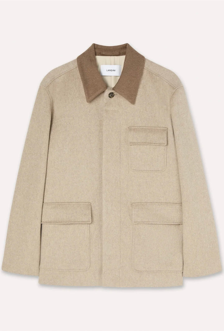 Jacket Virgin Wool Beige