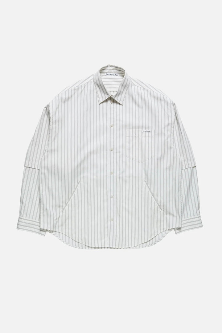 Double Sleeve Button-up Shirt