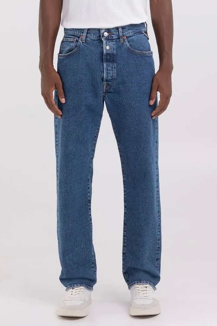 M9Z1 Straight Fit Jeans Medium Blue