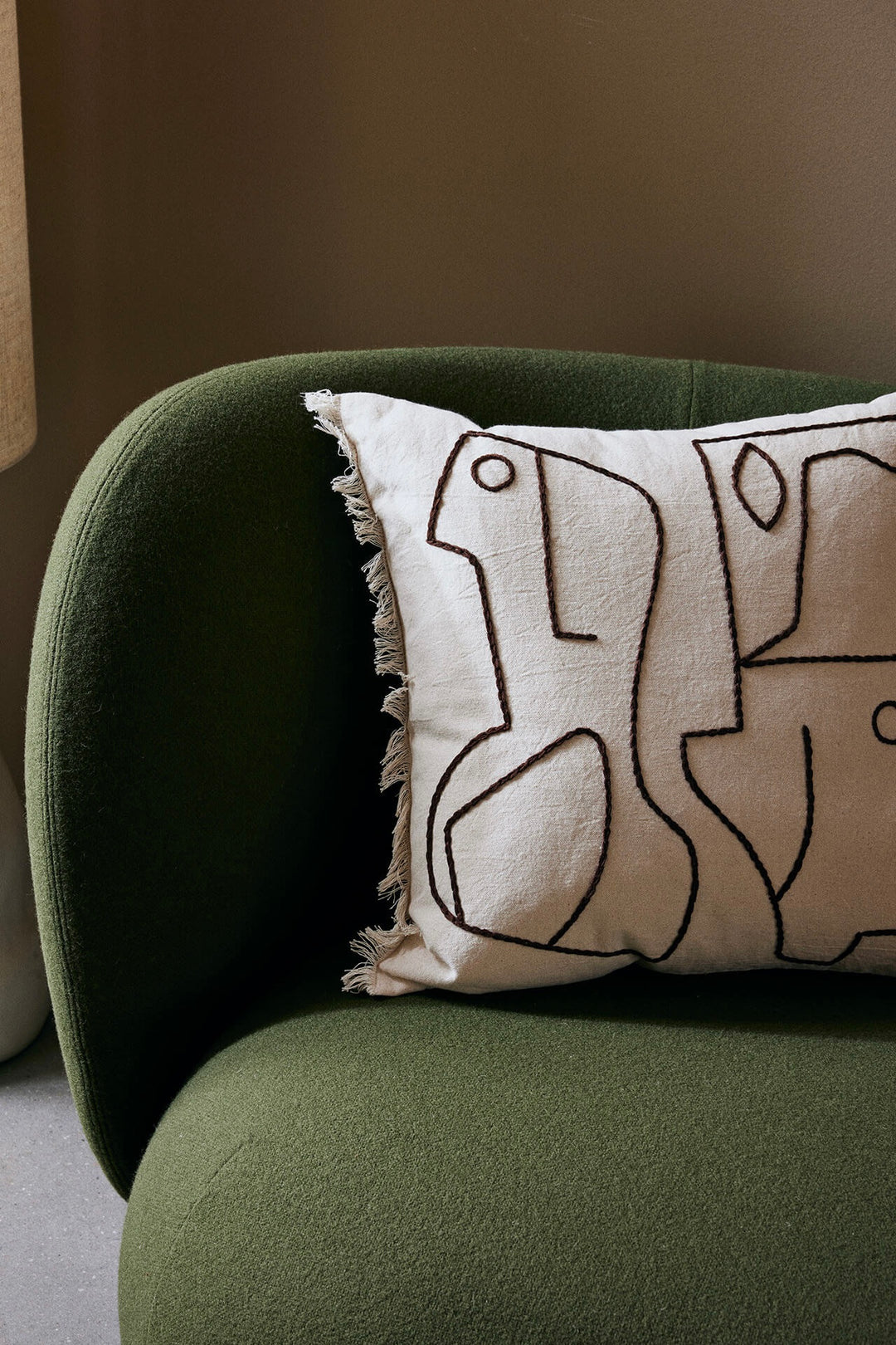 ferm LIVING Figure Cushion - Dale