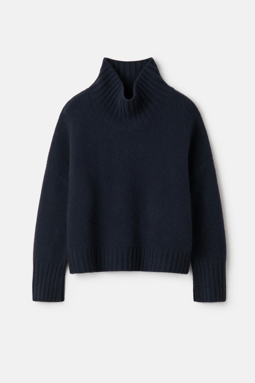 Girlfriend Turtleneck Navy