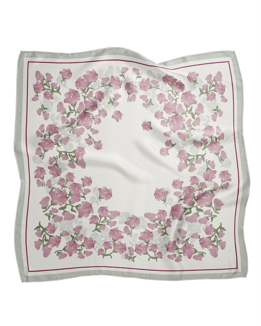 PIA TJELTA Betty Agnes Silk Scarf Cream - Dale