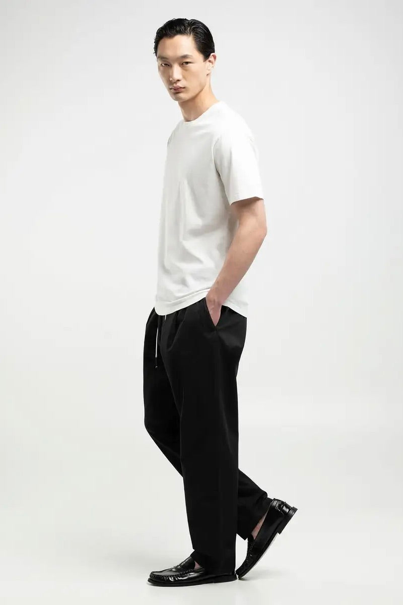 Sartoriale Crew-Neck Jersey Tshirt  Chalk