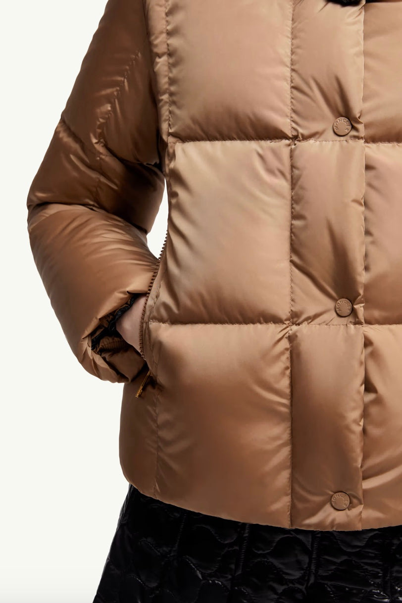 MONCLER Castelnou Square-Quilted Short Down Jacket - Dale