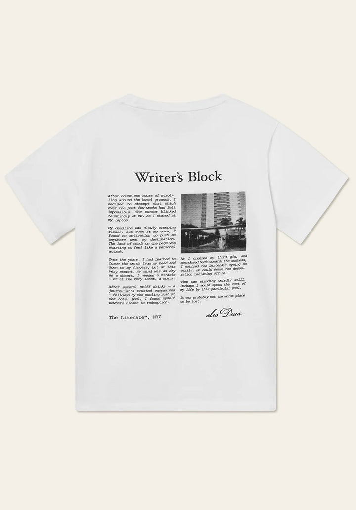 Newspaper T-shirt Writer's Block