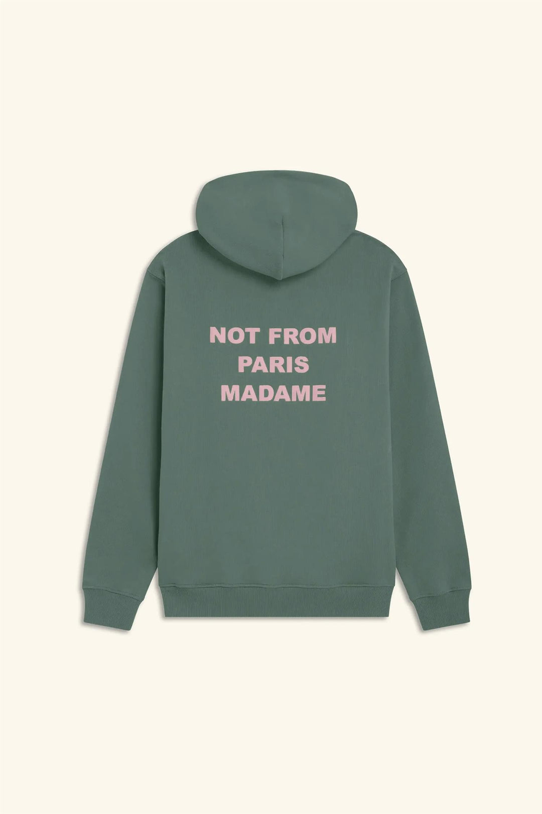 Le Hoodie Slogan Dark Green