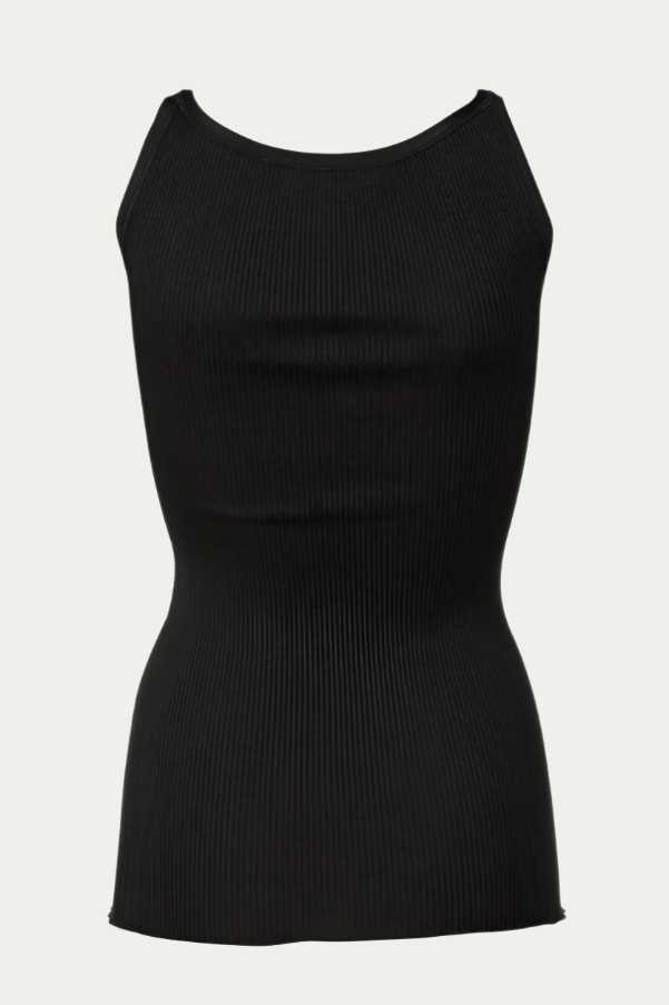 Belle Silk top Black