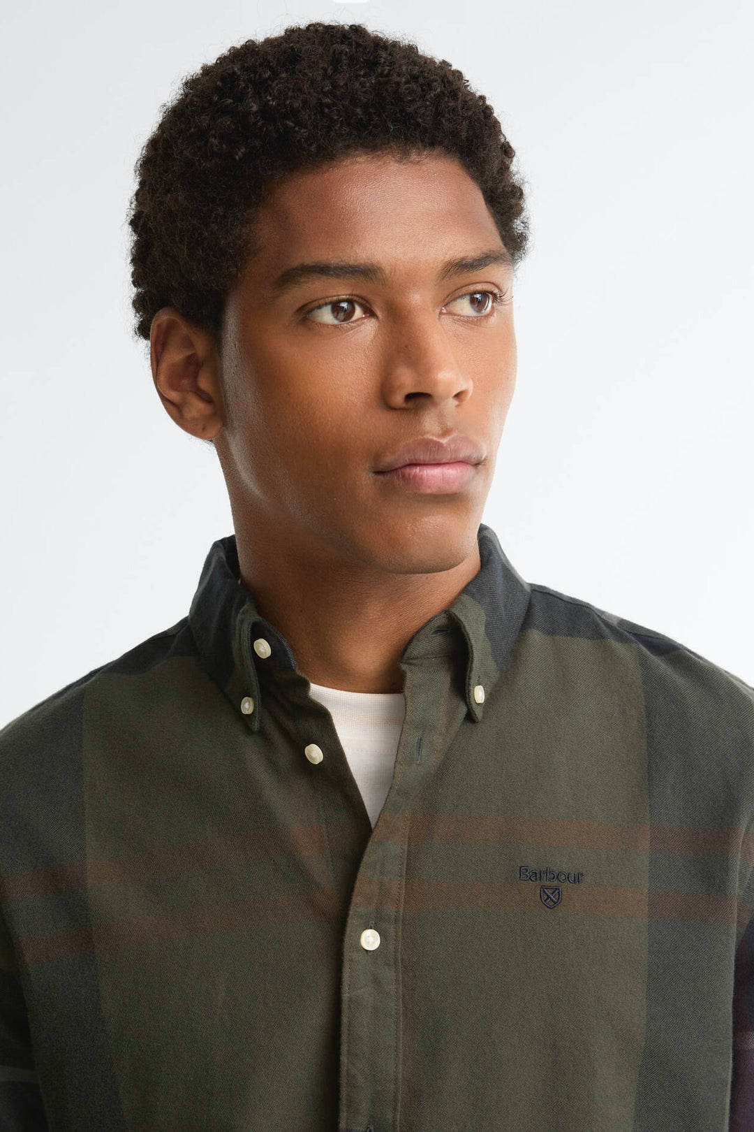 Barbour Iceloch Tailored Fit Shirt Shadow Classic