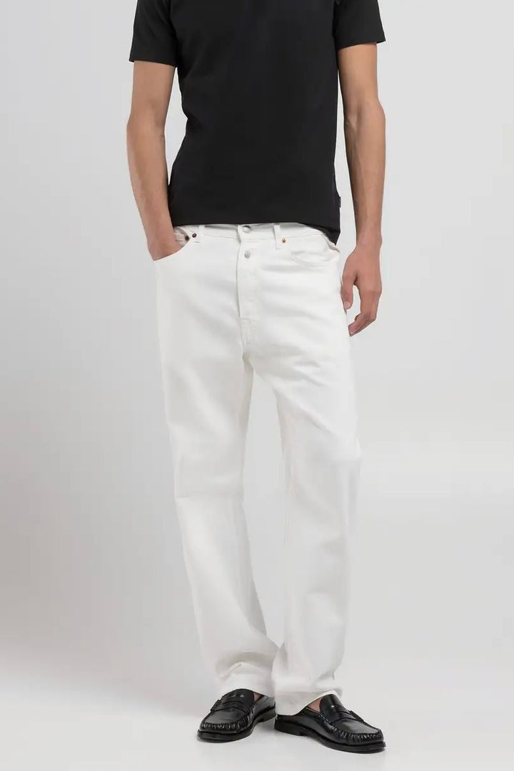 REPLAY M9Z1 Straight Fit Jeans Natural White - Dale